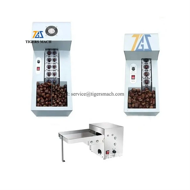 Automatic chestnut opening machine