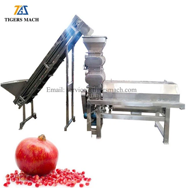 Automatic Pomegranate peeling crushing separator
