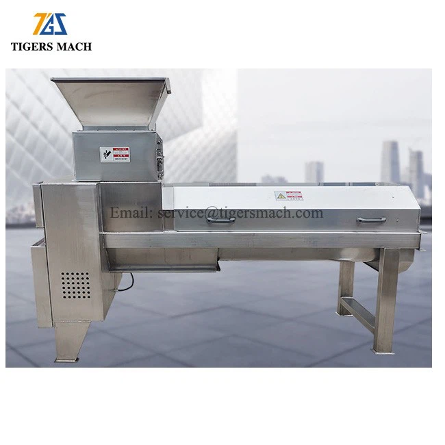 Automatic Pomegranate peeling crushing separator in Pomegranate process line