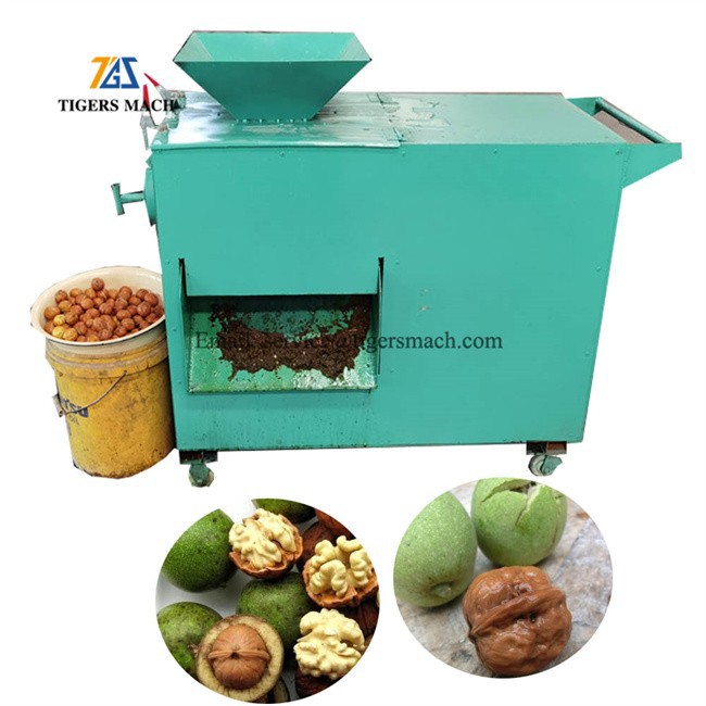 TGS-S600 Black Walnut green shelling machine